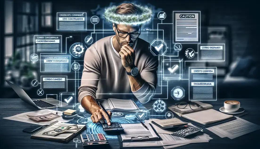 Cuidados ao utilizar o crédito consignado para evitar endividamento