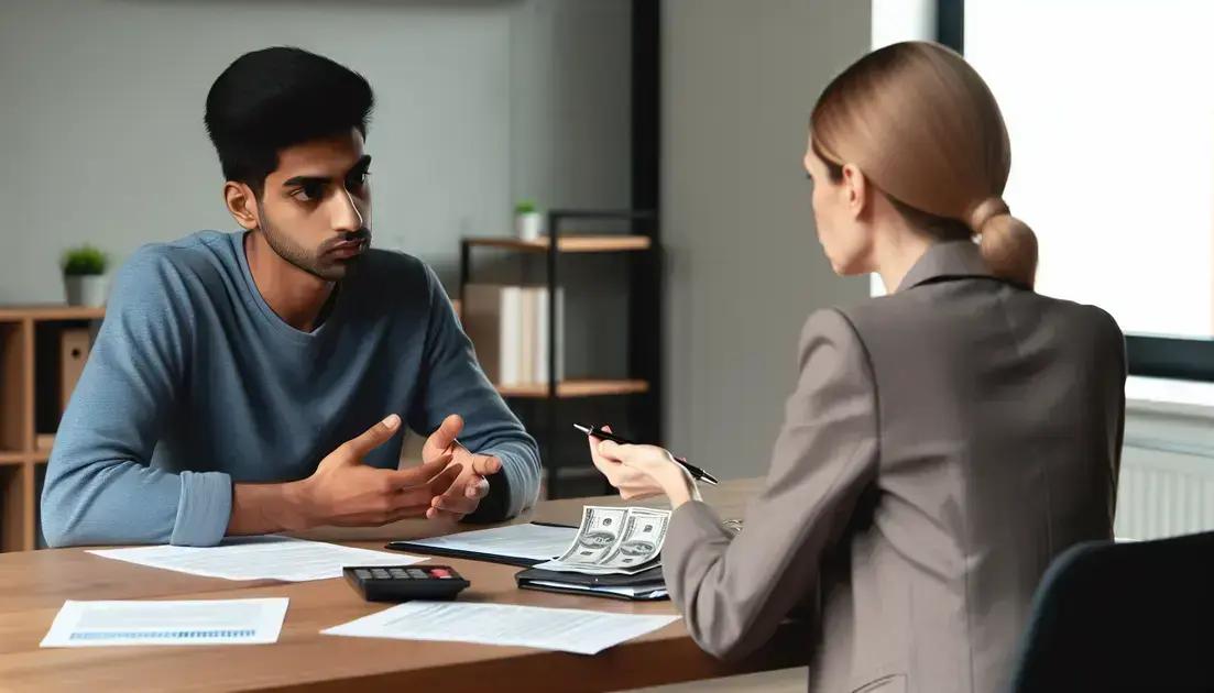 Negociando com credores de forma eficaz