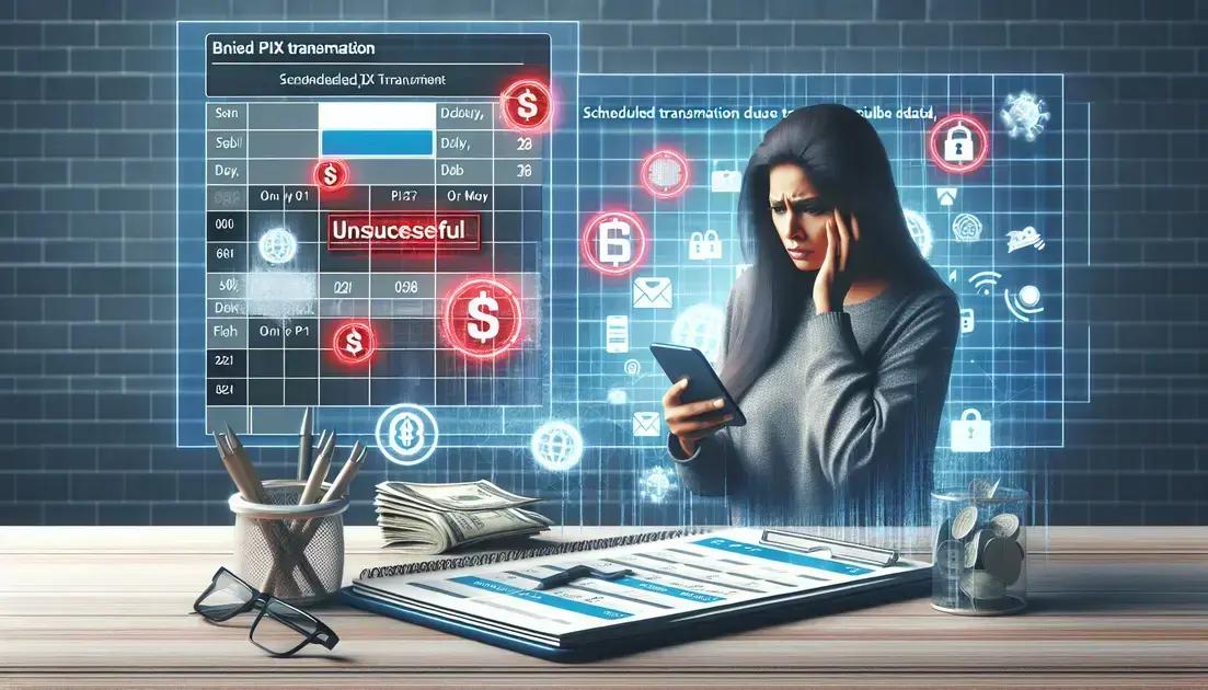 Erros comuns ao usar PIX agendado e como evitá-los